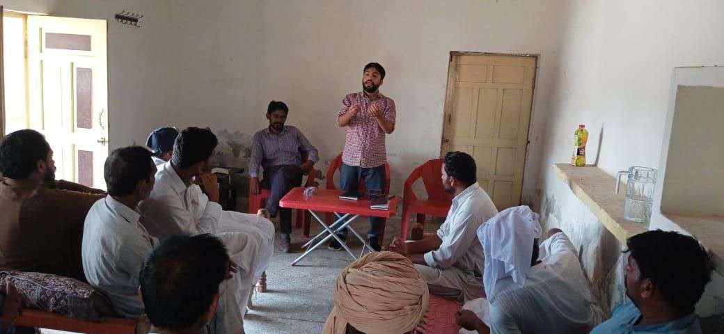 Internal strategy meeting with team